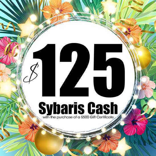 $125 Sybaris Bonus Cash - Sybaris - Romantic Weekend Getaways in ...
